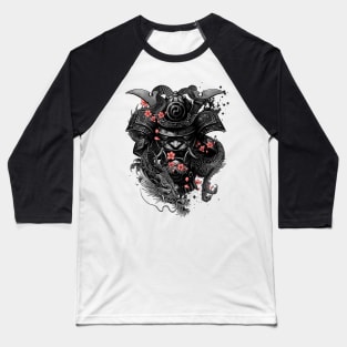 Samurai irezumi Baseball T-Shirt